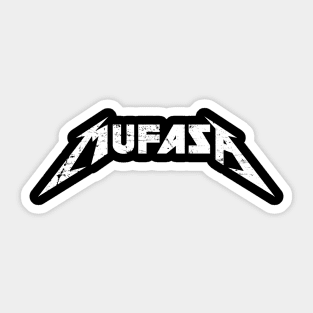 Mufasa - Metallica Mashup Sticker